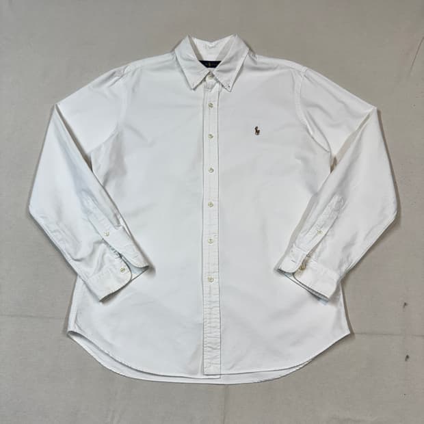 XL) 폴로 랄프로렌 클래식 옥스포드 화이트 셔츠