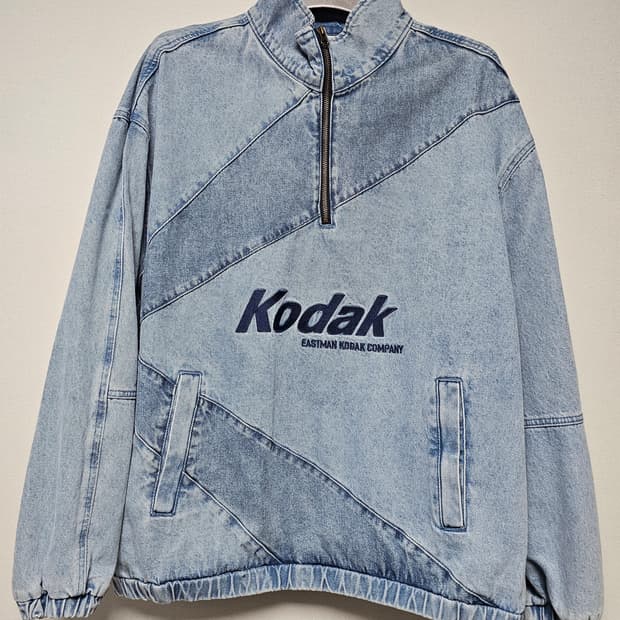 코닥 케이데님 아노락 하프집업 자켓 XL