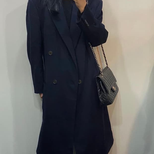 베르사체 오버사이즈 코트 빈티지