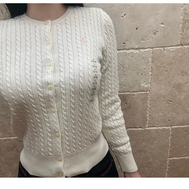 폴로 걸즈 가디건