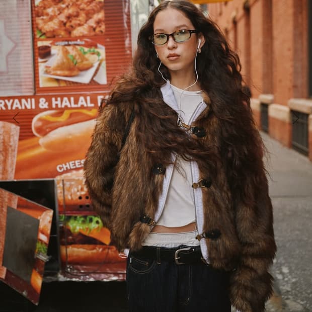 글로니 리버시블 퍼자켓