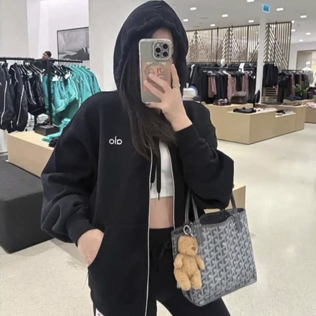 알로 후드집업 xs