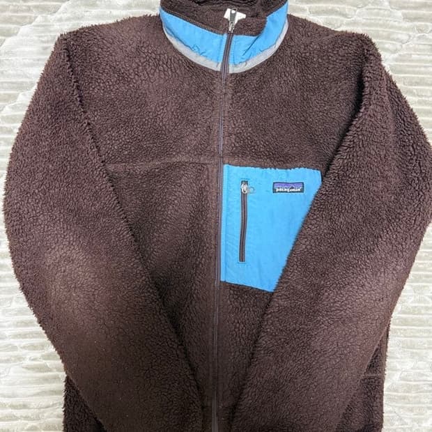 [S] 00's 파타고니아 레트로 X 파일 플리스 딥브라운