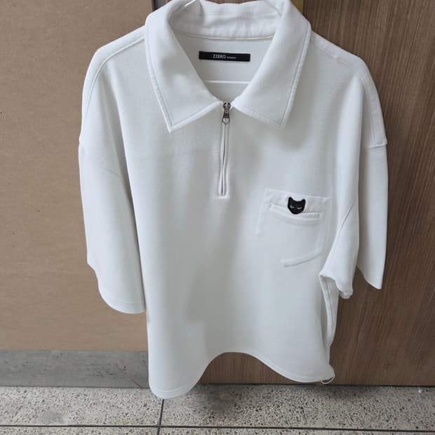 송지오 지제로 반팔 반집업 L