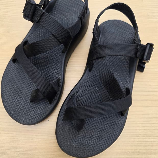 차코 chaco z2 클래식 남성 샌들 블랙 uk6