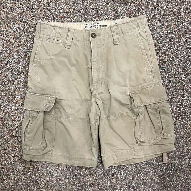 344 아베크롬비 카고 쇼츠 반바지 빈티지