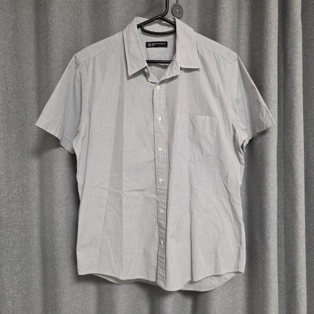 일본제 Beauty&Youth 반팔 셔츠 슬림L(100)