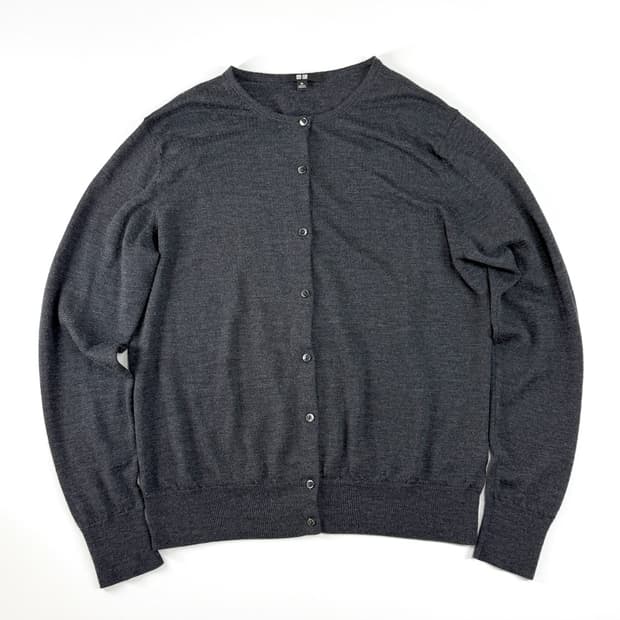 크루넥 쇼츠 가디건