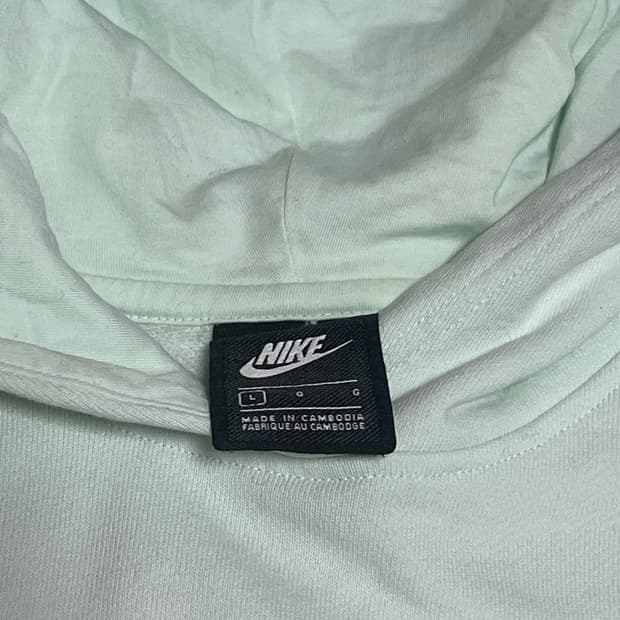나이키 민트 후드티 L