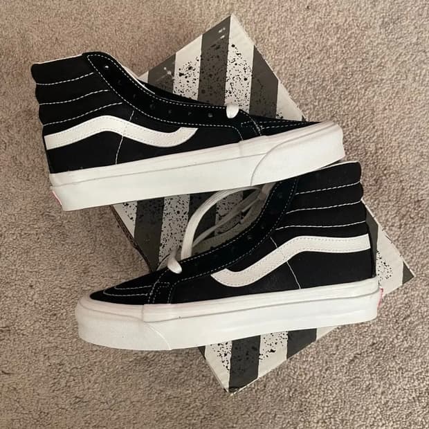 반스 볼트 스케이트 하이 블랙 280 새상품