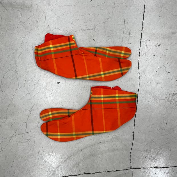 Takuya Angel tartan check 버선