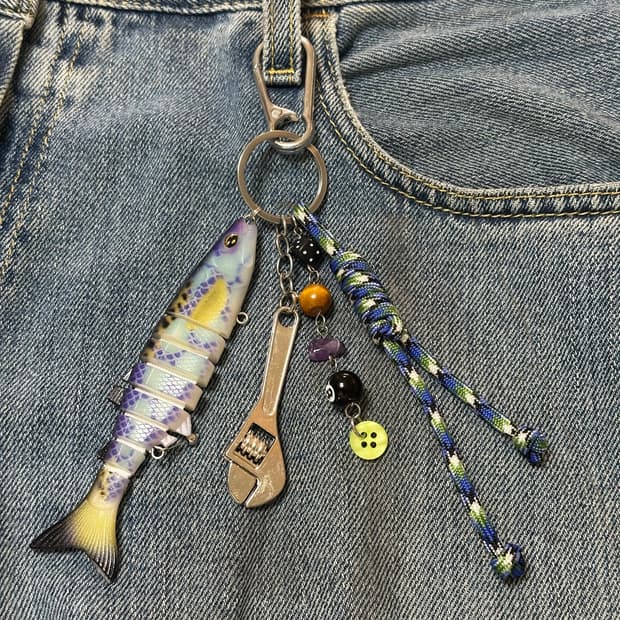 디보콜드 [DISCOVERING 001] 핸드메이드 루어 키링