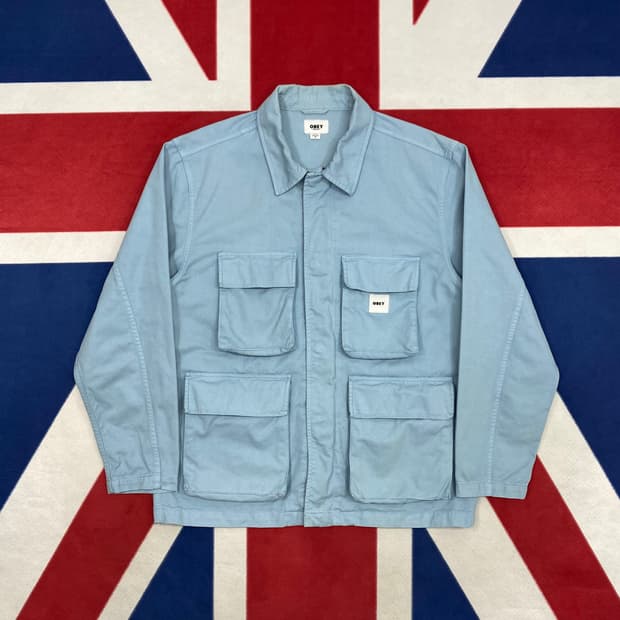 OBEY 워크자켓 M 실측 L 