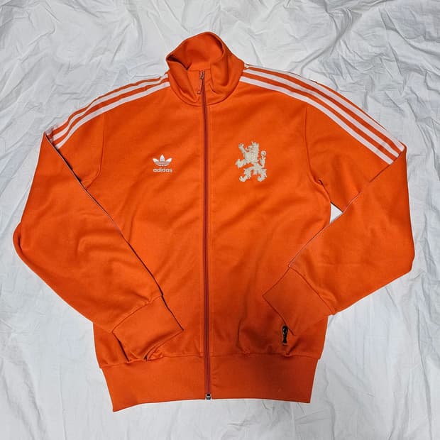 아디다스 네덜란드 국대 트랙탑 져지 자켓 S