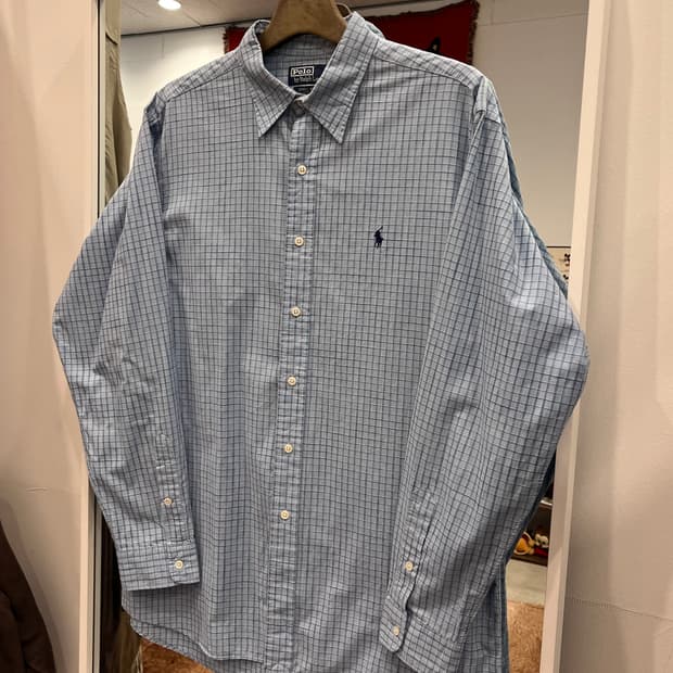 90-00s Polo RL 폴로 랄프로렌 LOWELL SPORT 체크셔츠