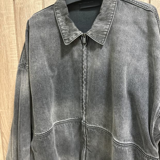 피어오브갓 에센셜 8th 그레이 데님자켓 XL 판매합니다