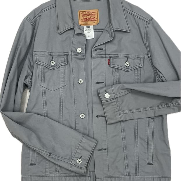 Levi’s 리바이스 데님자켓 그레이 XL