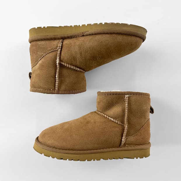 빈티지 어그 오스트레일리아 클래식 시어링 부츠