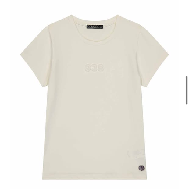 코이세이오038 BASIC T-SHIRT IVORY