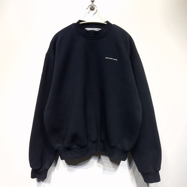 알렉산더왕(alexanderwang)스몰로고 기모 맨투맨