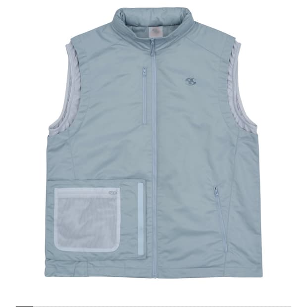 산산기어 SANSAN BLF NYLON WORK VEST ICE GREY