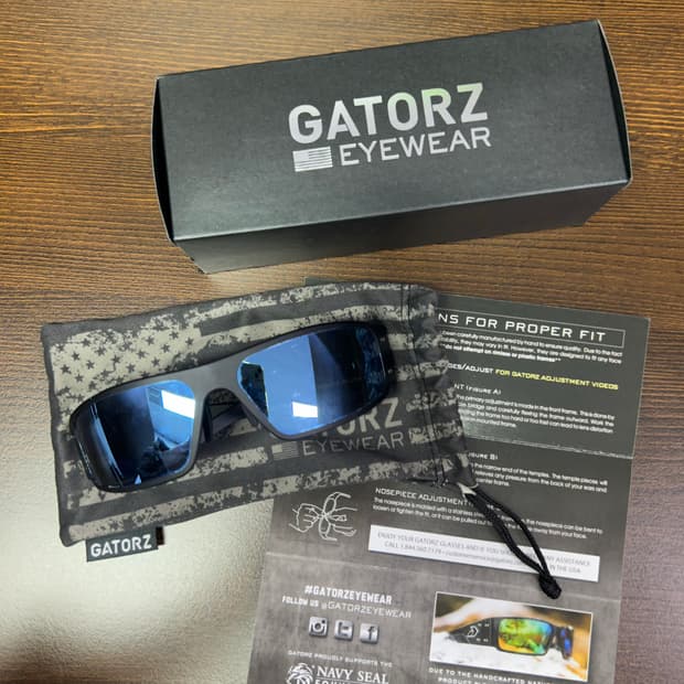 가토즈 매그넘 아시안핏 편광 렌즈 GATORZ