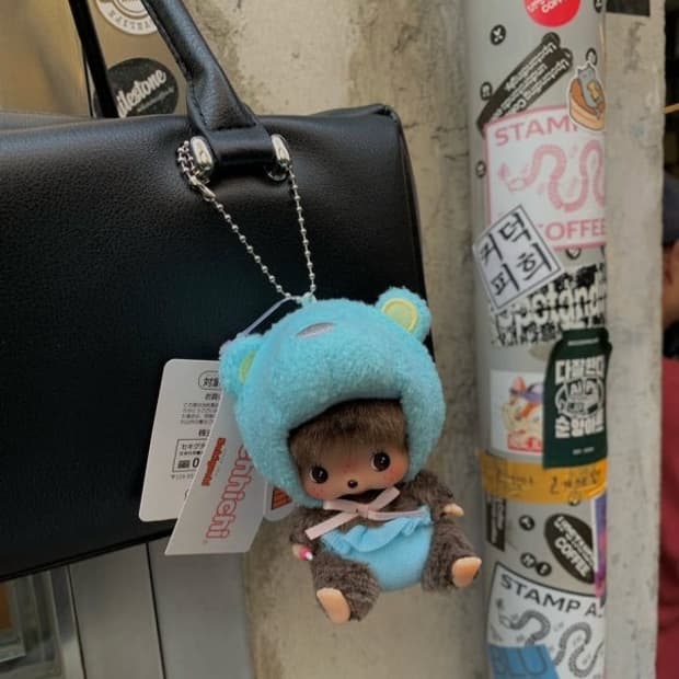 몬치치 베이비 애니멀 차정원 키링 동물 곰 고양이