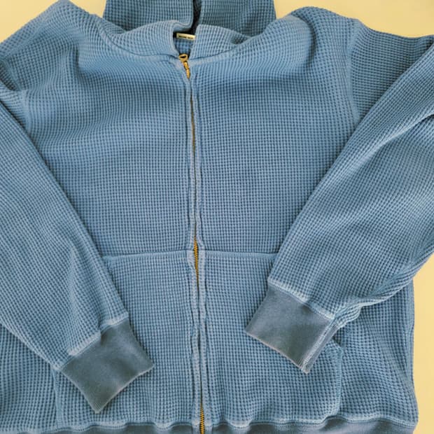카키스 24S/S 와플 후드 집업 (FADED WAFFLE) 2사이즈