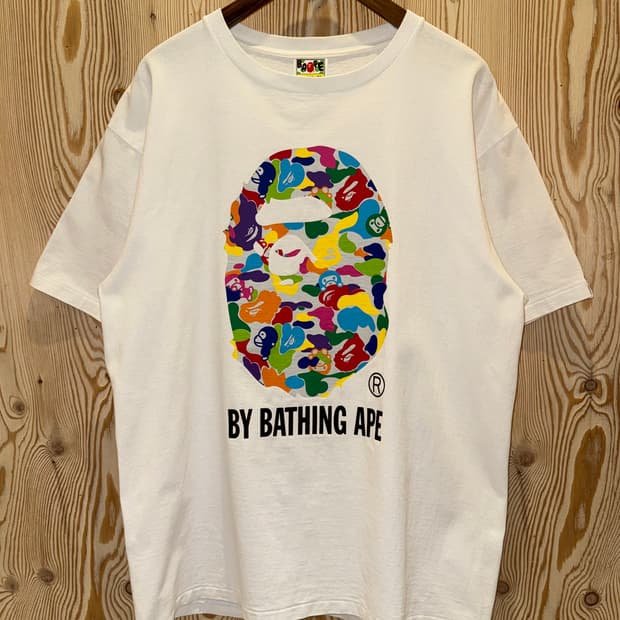 베이프 밀로 ABC 멀티 바이 베이싱 티셔츠