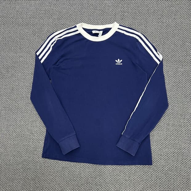 아디다스 블루 롱슬리브
