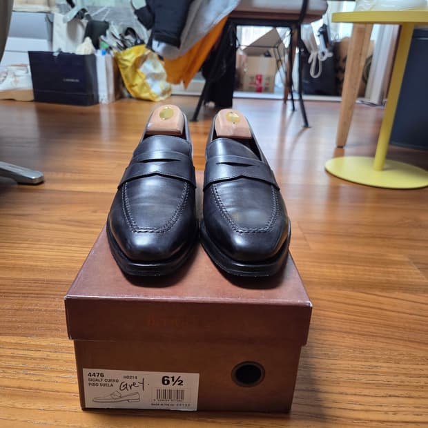 Berwick 버윅 다크 그레이 로퍼