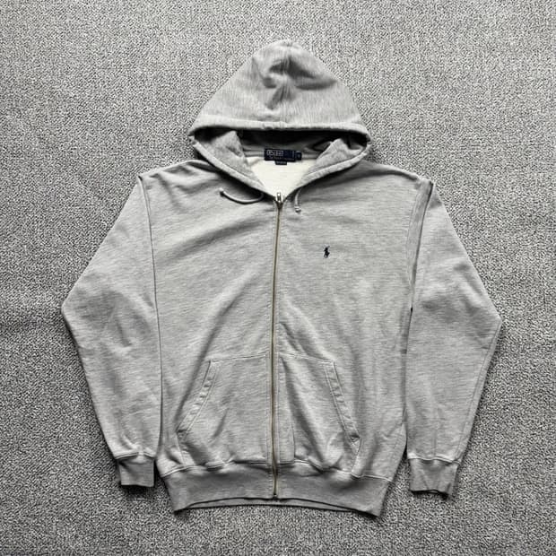 폴로 랄프로렌 포니 그레이 후드집업