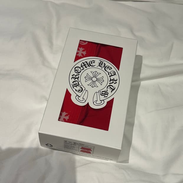 크롬하츠 박서 브리프 쇼츠 레드 XL