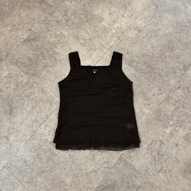 도트 브라운 슬리브리스 #csz642