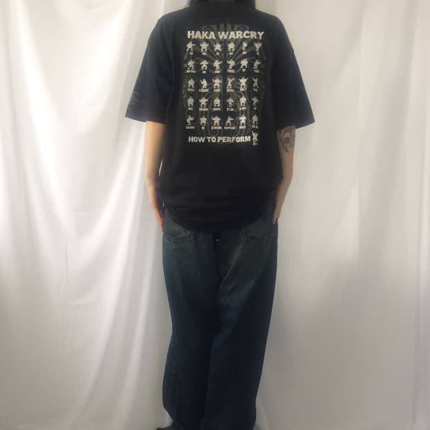 Haka printing t shirt