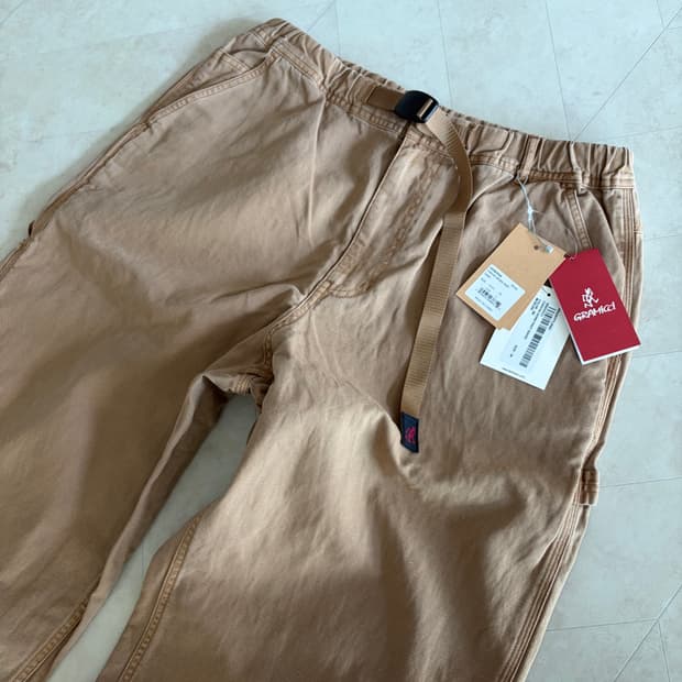 새상품(36)그라미치 캔버스 워크 팬츠 샌드 Gramicci