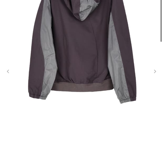 HOODED BOMBER GREY