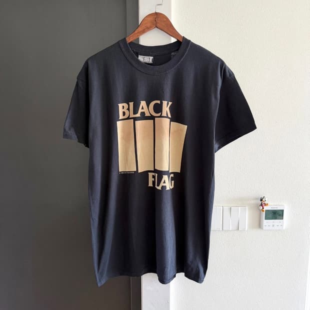 빈티지 00s Black Flag 티셔츠