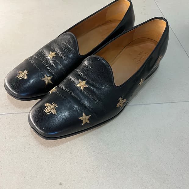 빈티지 구찌 조르단 자수 로퍼 (Bee&Star) 270 (8.5)