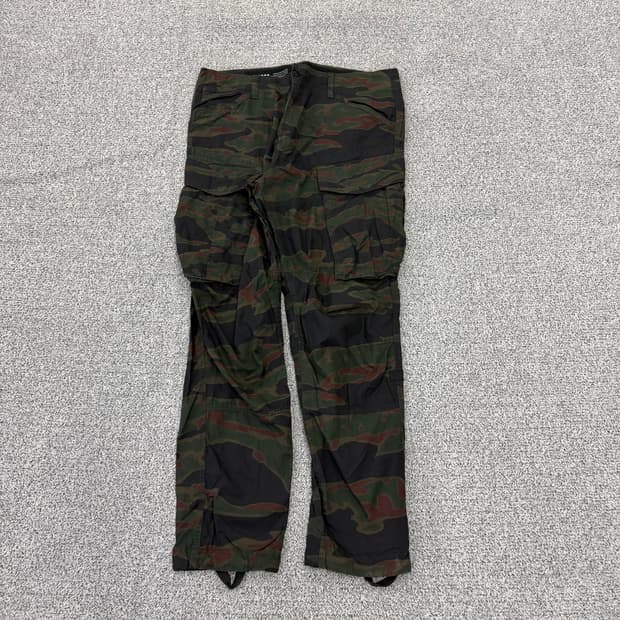 34/32 지스타로우 카모 카고팬츠 0130H2