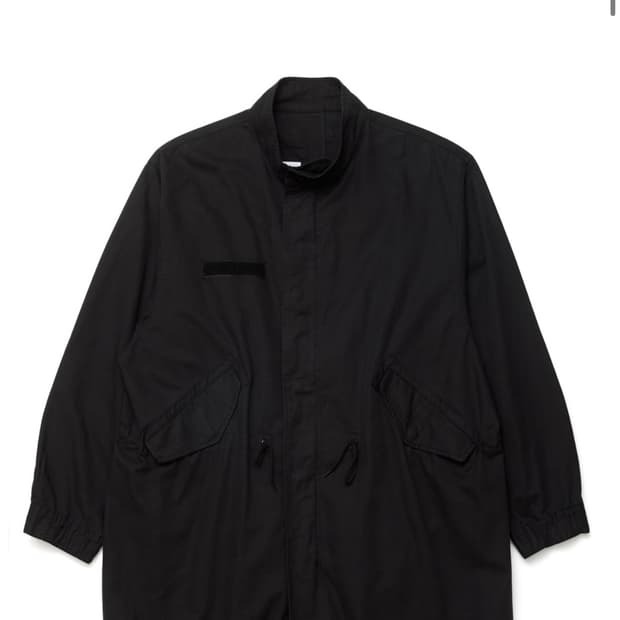 [4] 해칭룸 모즈파카 블랙 미개봉 새상품