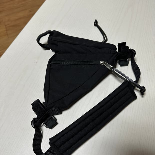 오라리 나일론 새들 숄더백