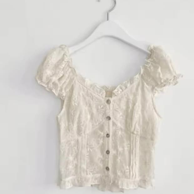 빈티지st 블라우스