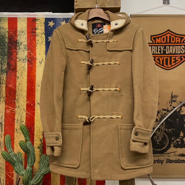 90s 글로버올 GloverAll 더플 코트 후드 떡볶이 코트