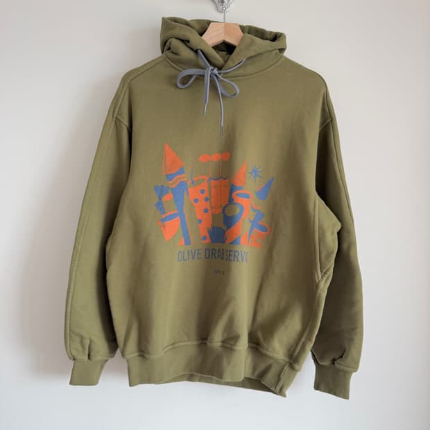 올리브 드랩 서비스(Olive Drab Service) 후드(새제품)