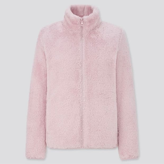 유니클로 후리스 풀집업 자켓