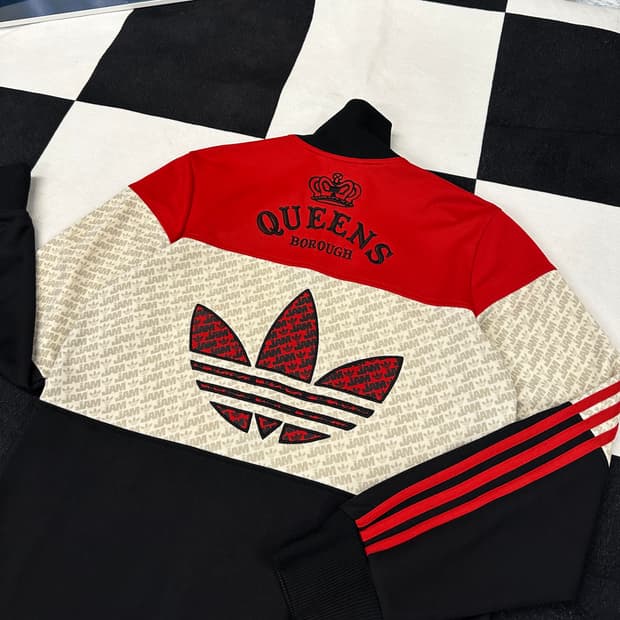잼 퀸즈 보로 트랙탑 저지 아디다스 