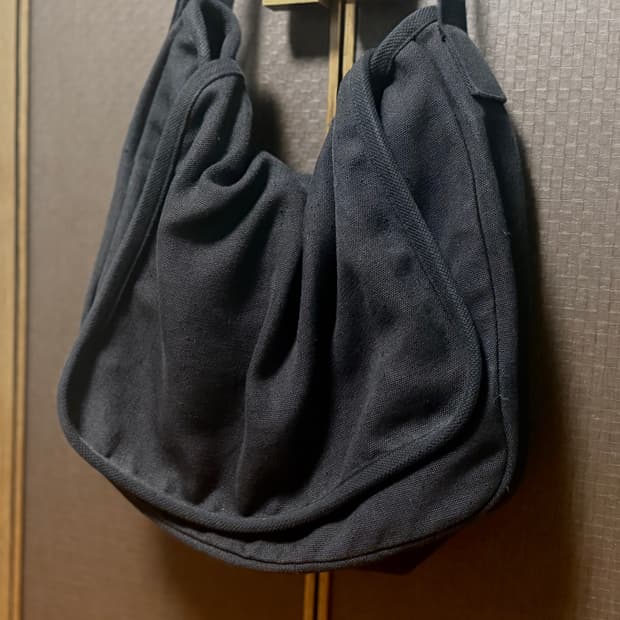 코모리 comoli 햄프덕 숄더백