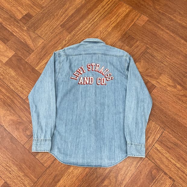 리바이스 데님 셔츠