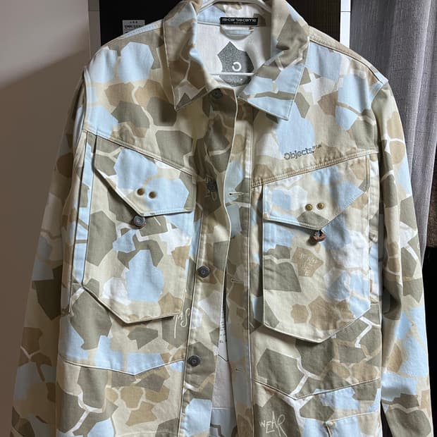 오브젝트 포 라이프 카모플라쥬 자켓
